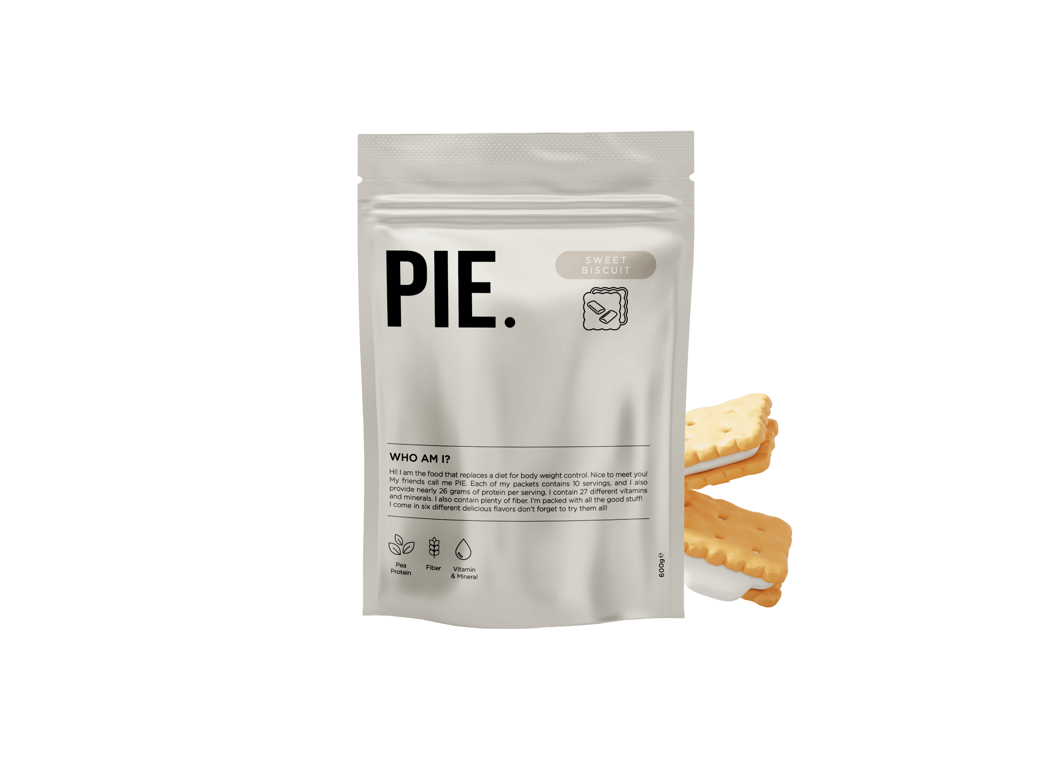 PIE. Öğün Tozu Sweet Buscuit