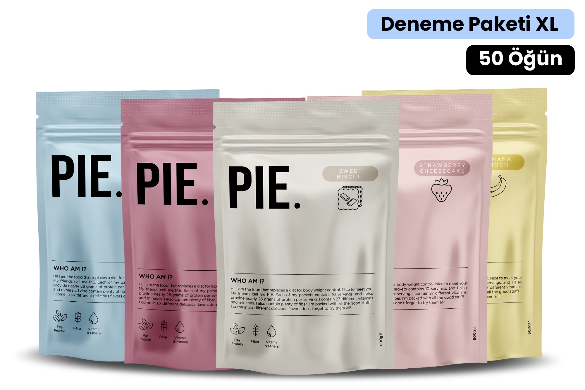 Deneme Paketi XL (50 öğün)