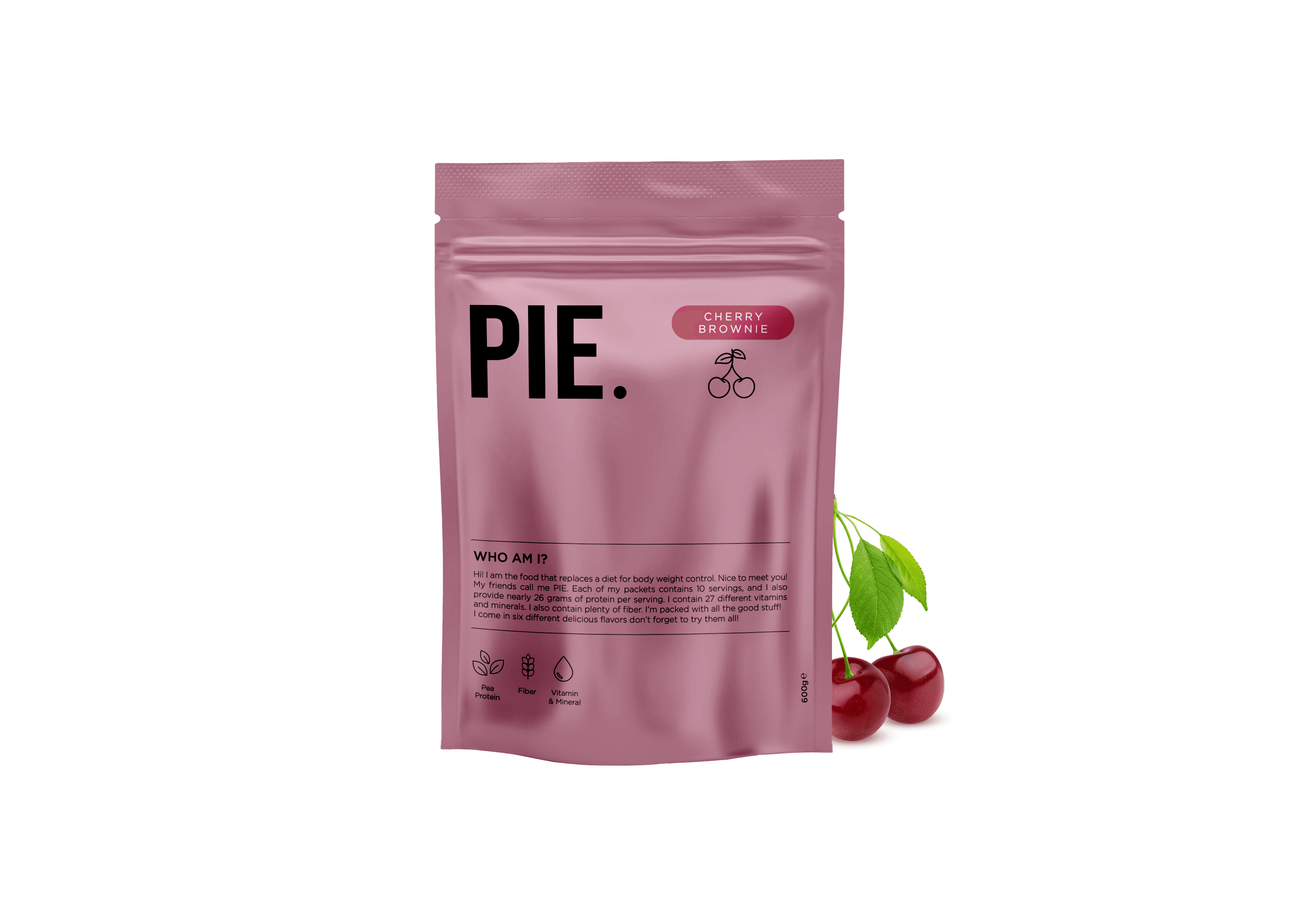 PIE. Öğün Tozu Cherry Brownie