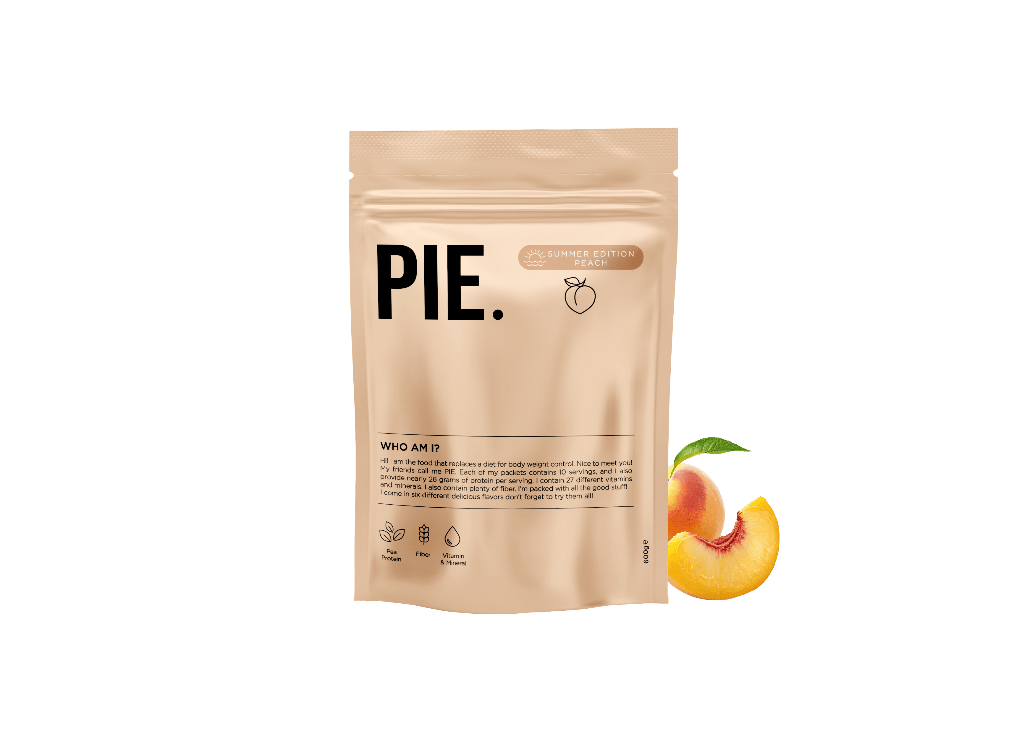 PIE. Öğün Tozu Summer Edition Peach