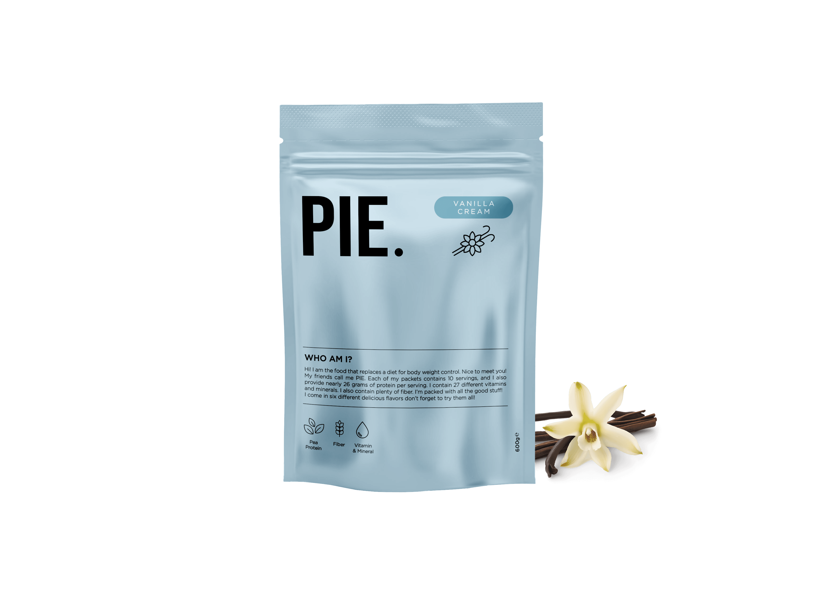 PIE. Öğün Tozu Vanillia Cream