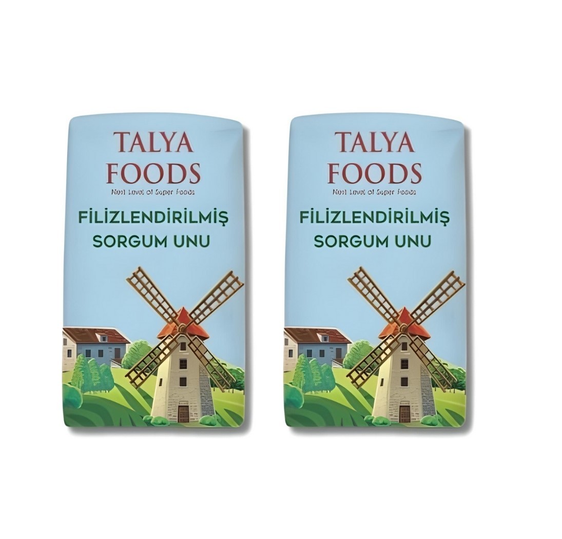 Talya Foods Filizlendirilmiş Glutensiz Beyaz Sorgum Unu Avantaj 2 x2 kg