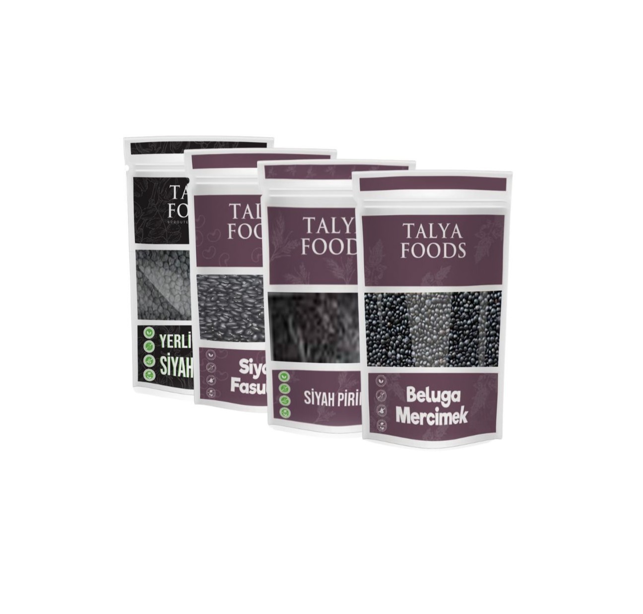 Talya Foods Glutensiz Siyah Serisi 4x500 gr Kaçmaz Fiyat