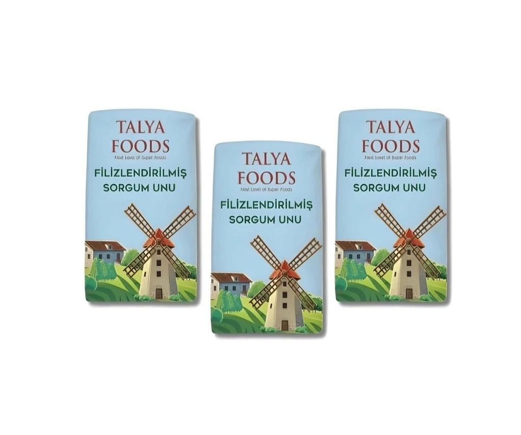 Talya Foods Filizlendirilmiş Glutensiz Beyaz Sorgum Unu Mega  Avantaj 3x2 kg