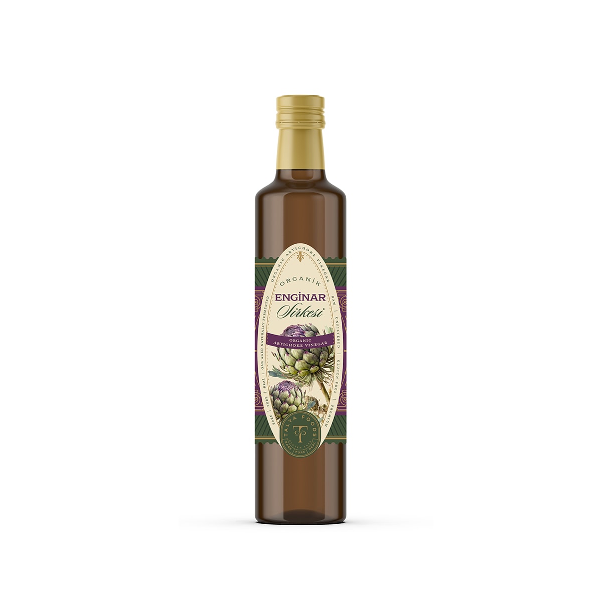Talya Foods Premium Organik Enginar Sirkesi 
