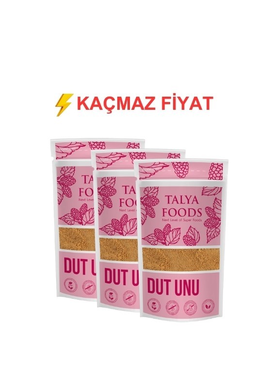 Talya Foods Glütensiz Dut Unu 3 X 200g Avantaj Seti
