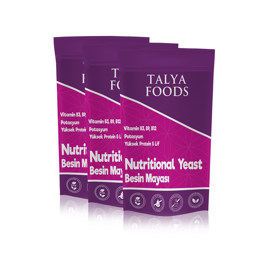 Talya Foods Nutritional Yeast / Besin Mayası 3x100g Avantaj Seti