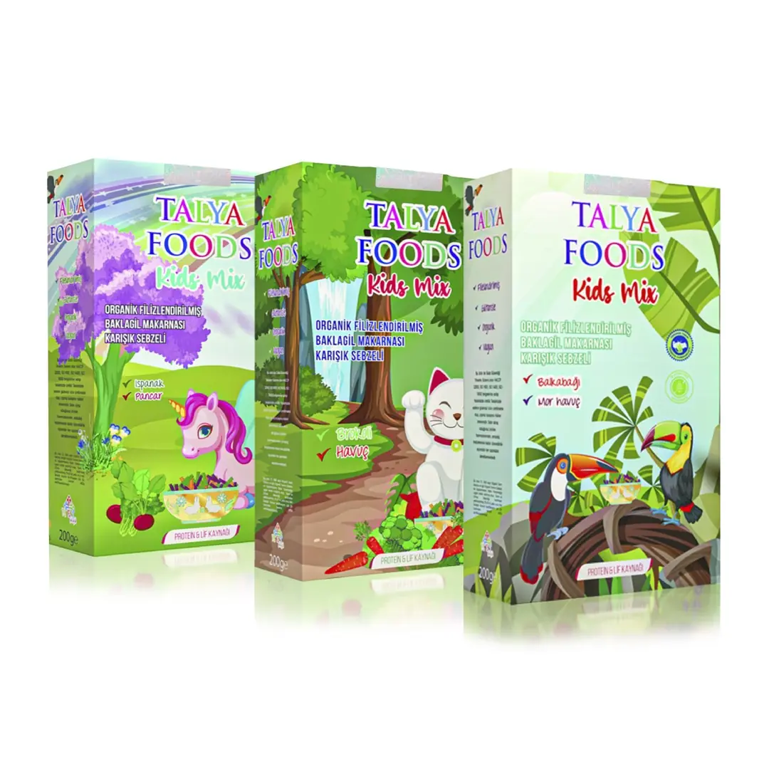 Talya Foods Glutensız Vegan Sebzeli All Star Serisi 3x200g