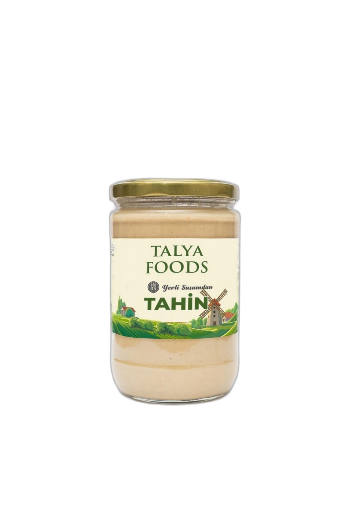 Talya Foods Glutensiz Yerli Susamdan Çiğ Tahin 1 kg