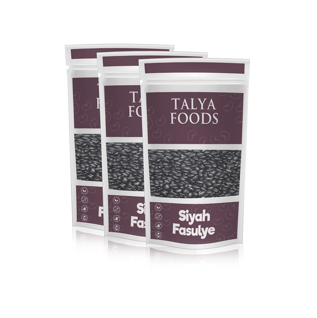 Talya Foods Siyah Fasulye 3 x 500g Avantaj Seti