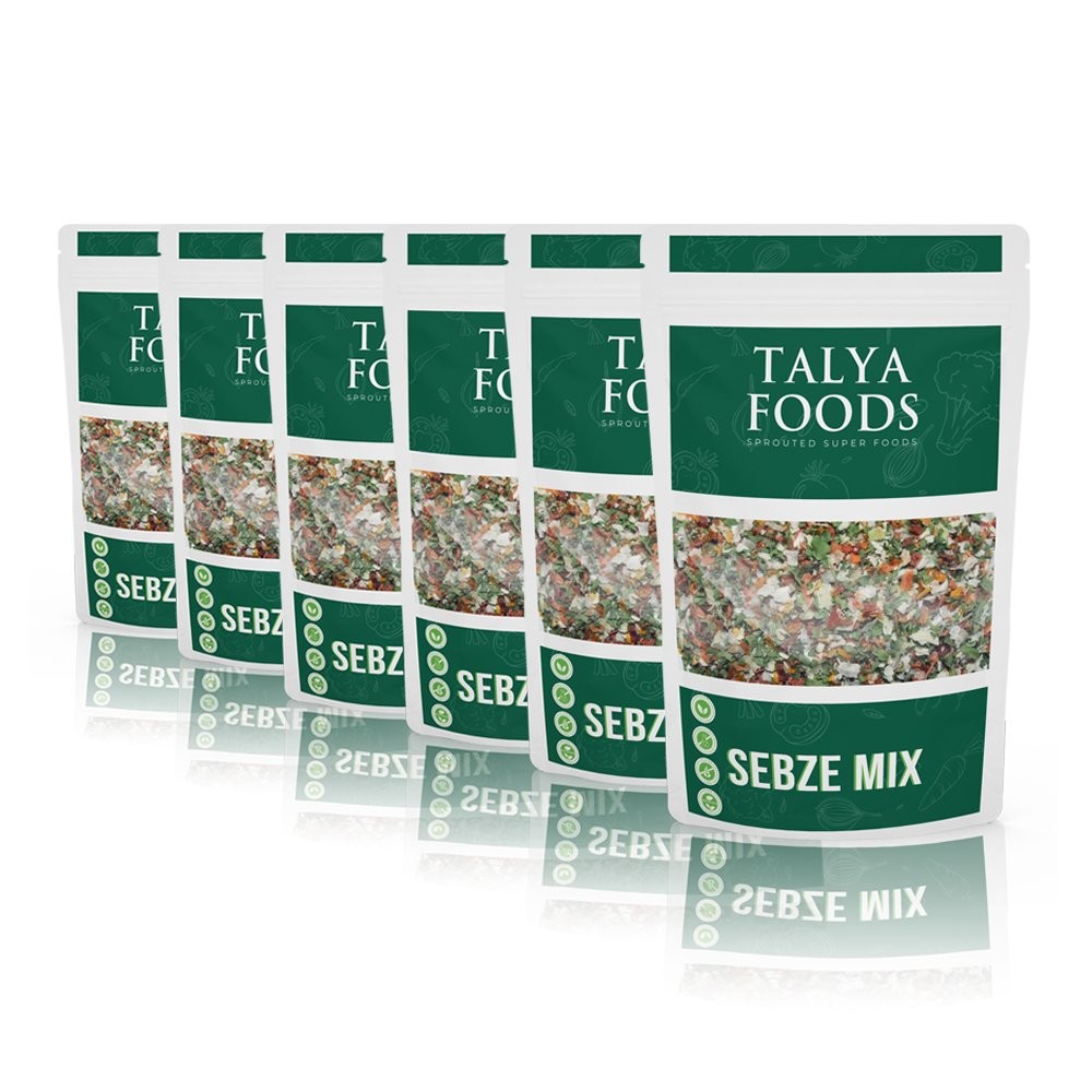 Talya Foods Sebze Mix Kurutulmuş Sebze 6x200 g