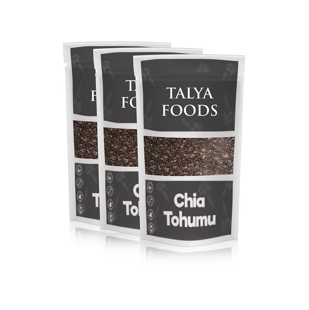 Talya Foods Chia Tohumu 3 x 250g Avantaj Seti