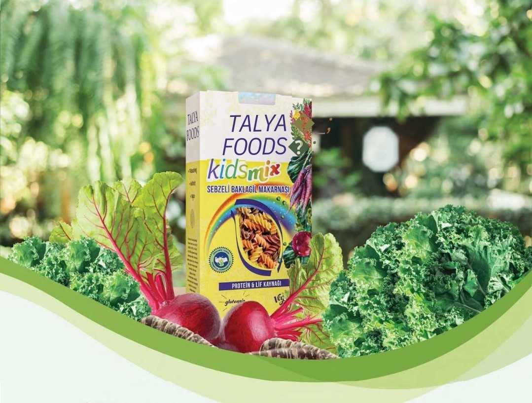 Talya Foods Glutensiz Kids Mix Sebzeli Baklagil Makarnası