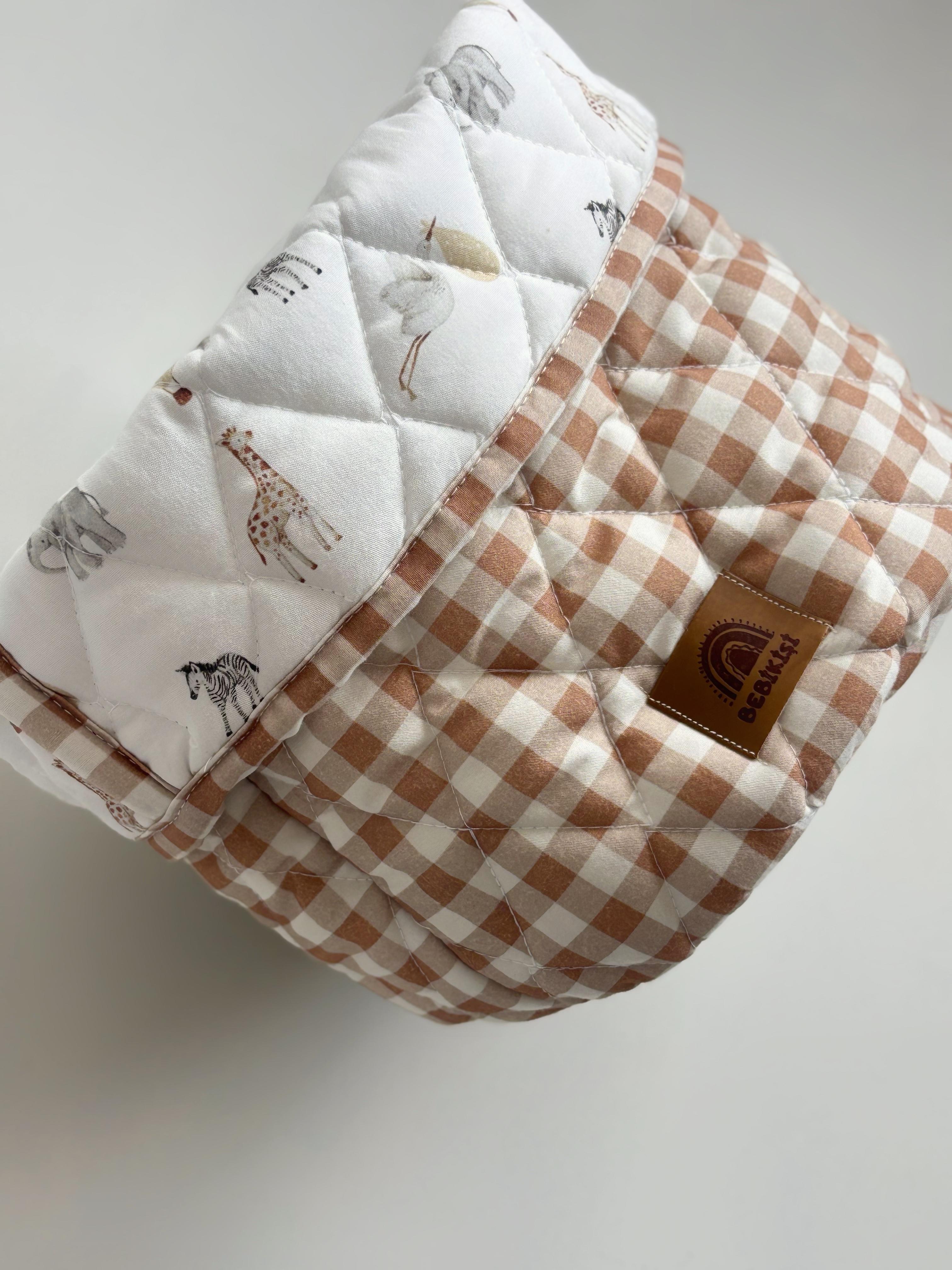 KAPİTONE BEBEK SEPET ORGANİZER LITTLE SAFARİ