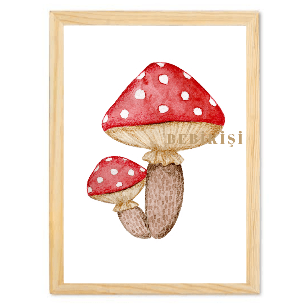 30X40 TEKLİ AHŞAP TABLO - 23