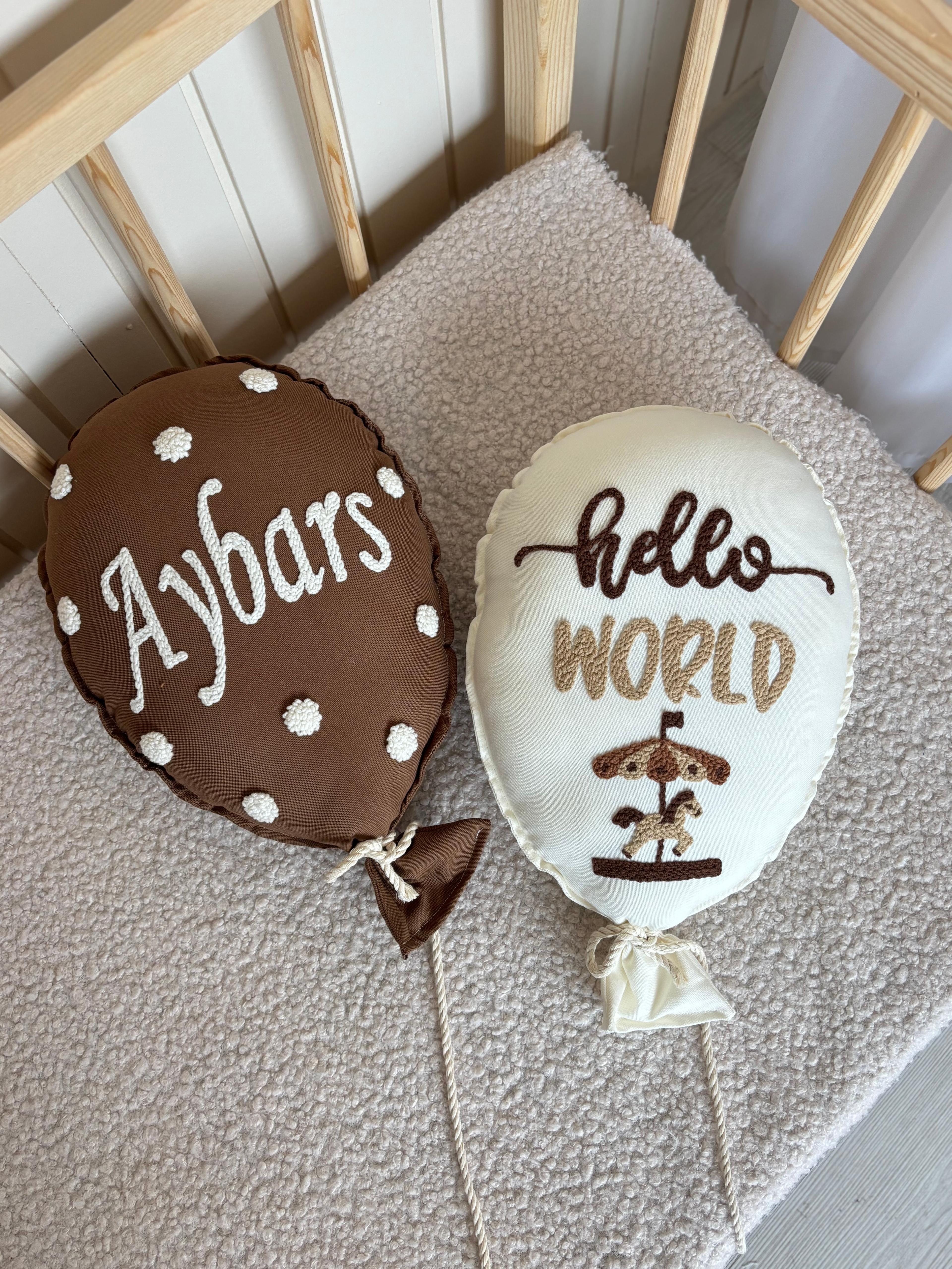 MİNİK ATLI KARINCA HELLO WORLD 2Lİ BALON TAKIMI