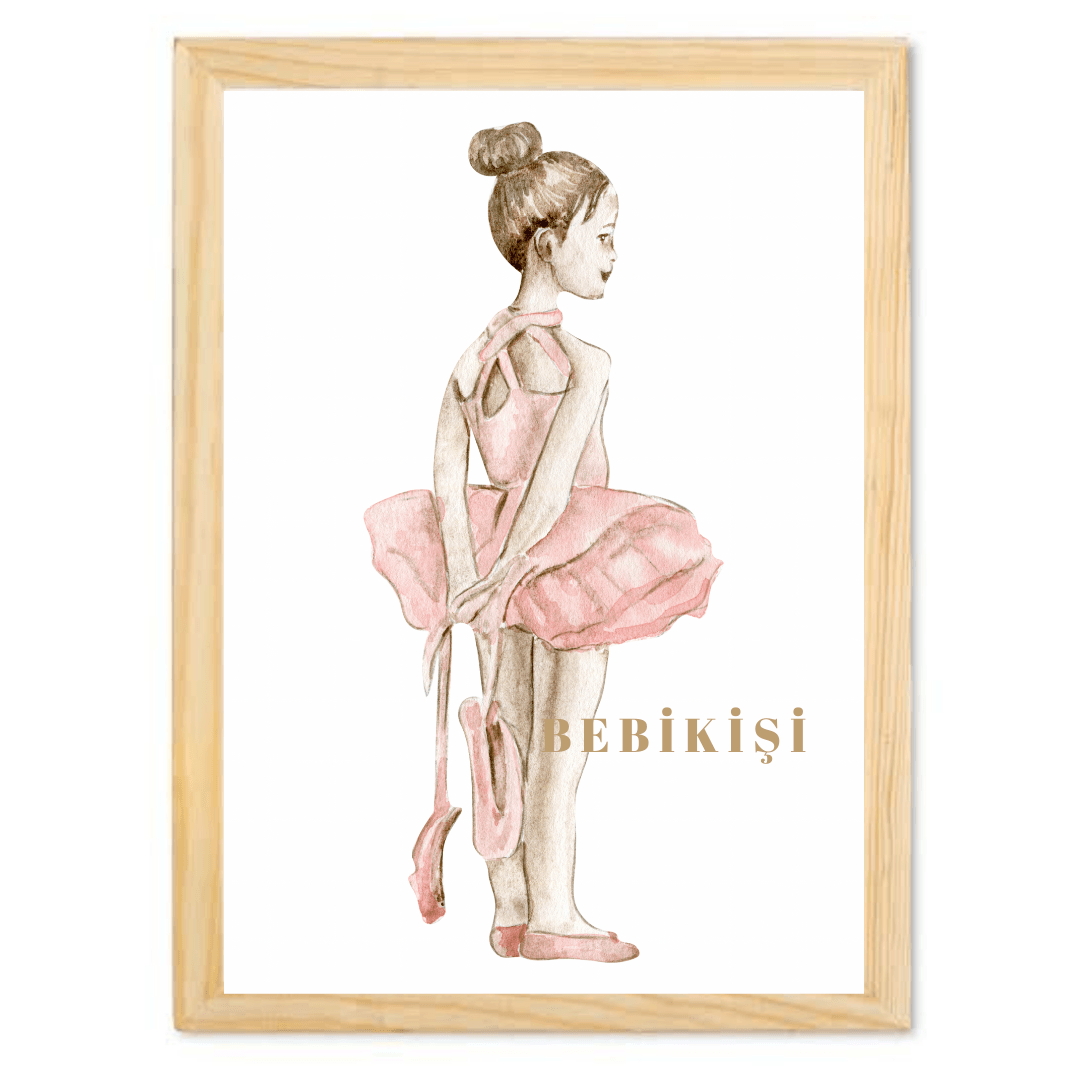 30X40 TEKLİ AHŞAP TABLO - 53