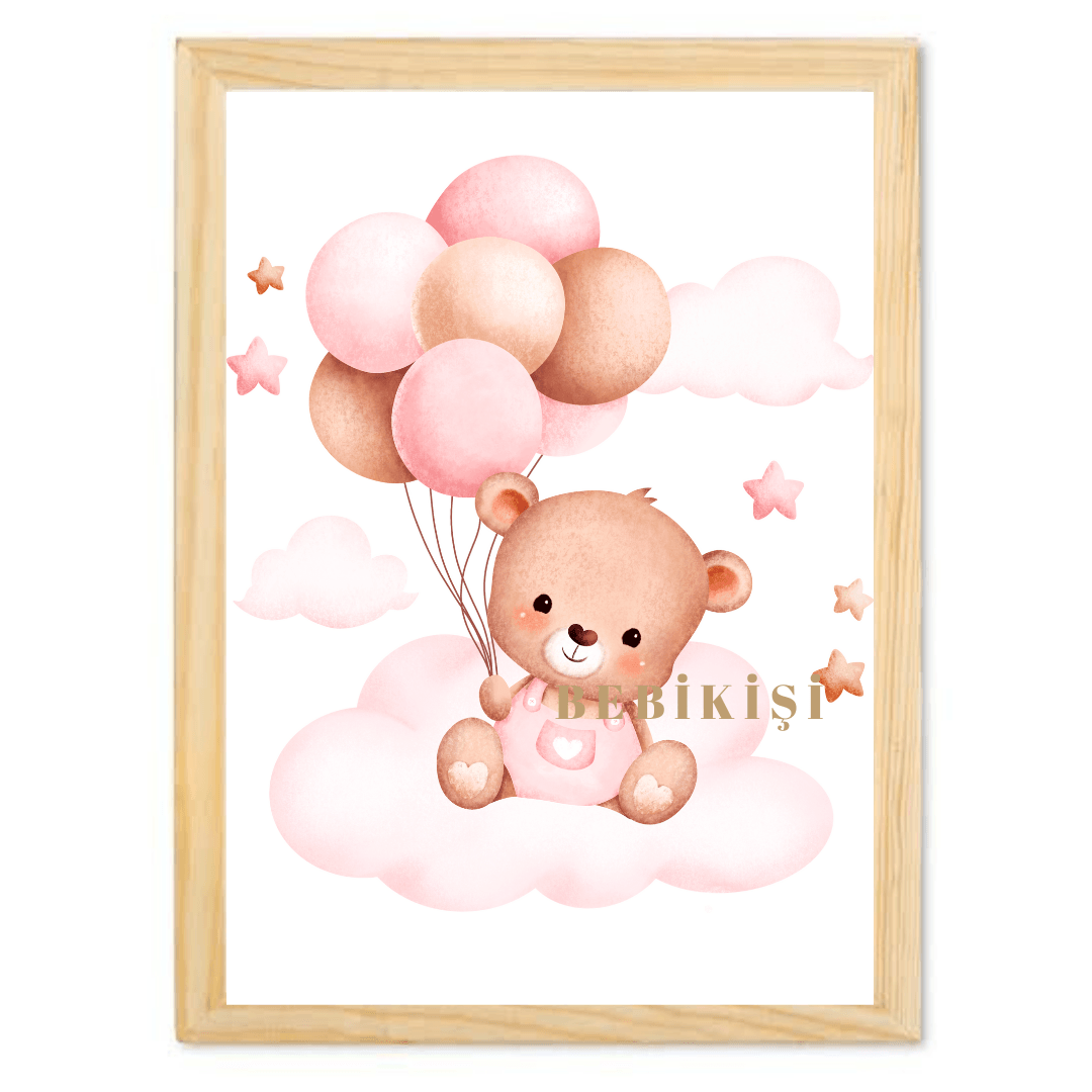 30X40 TEKLİ AHŞAP TABLO - 46