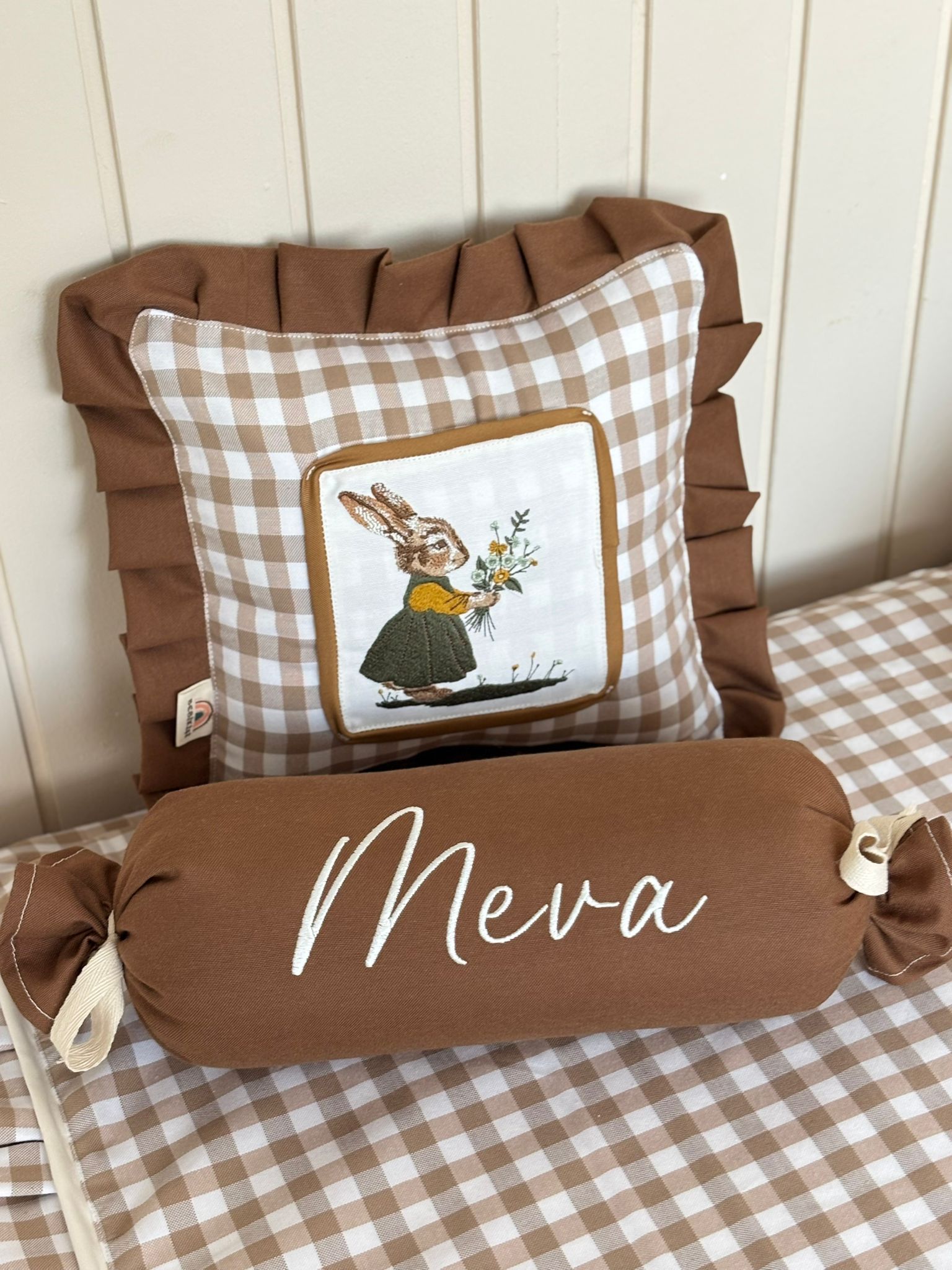 DEKORATİF 2'Lİ TAKIM TINY BUNNY - KIZ