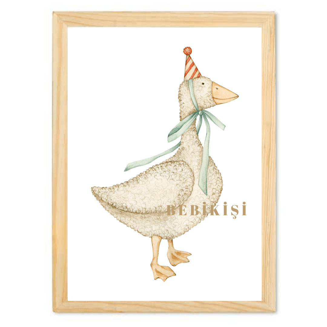 30X40 TEKLİ AHŞAP TABLO - 21