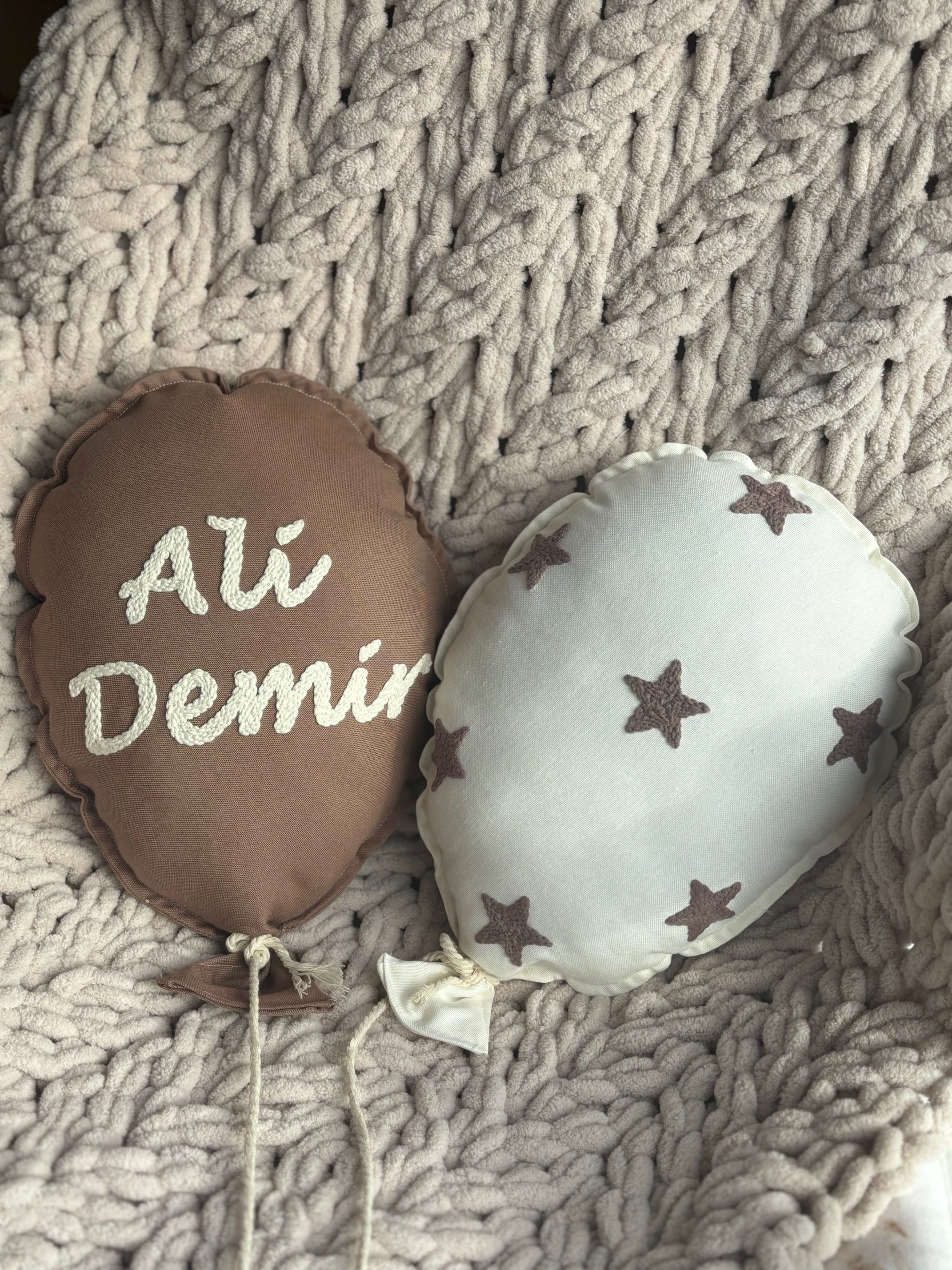 KOYU KAHVE MİNİK YILDIZLI 2Lİ BALON TAKIM
