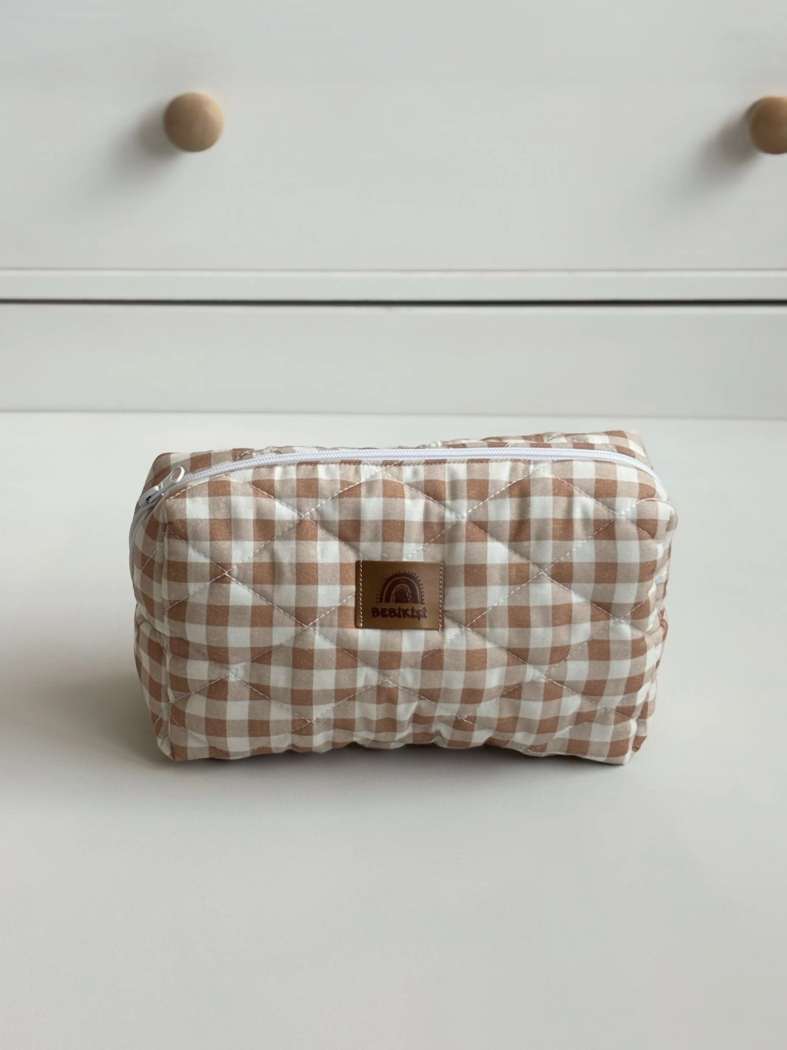 KAPİTONE  BEBEK BAKIM ÇANTASI