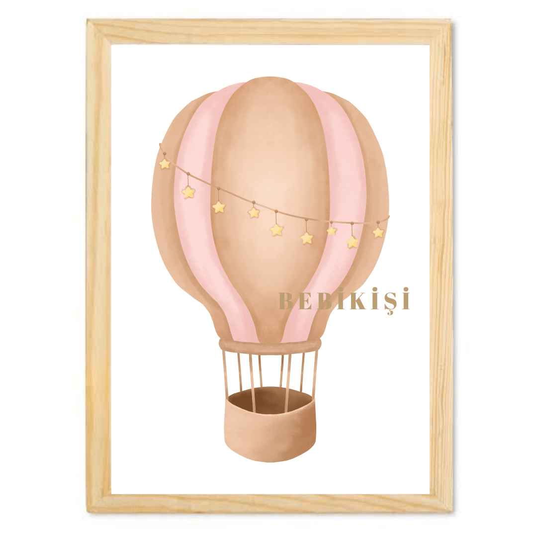 30X40 TEKLİ AHŞAP TABLO - 37