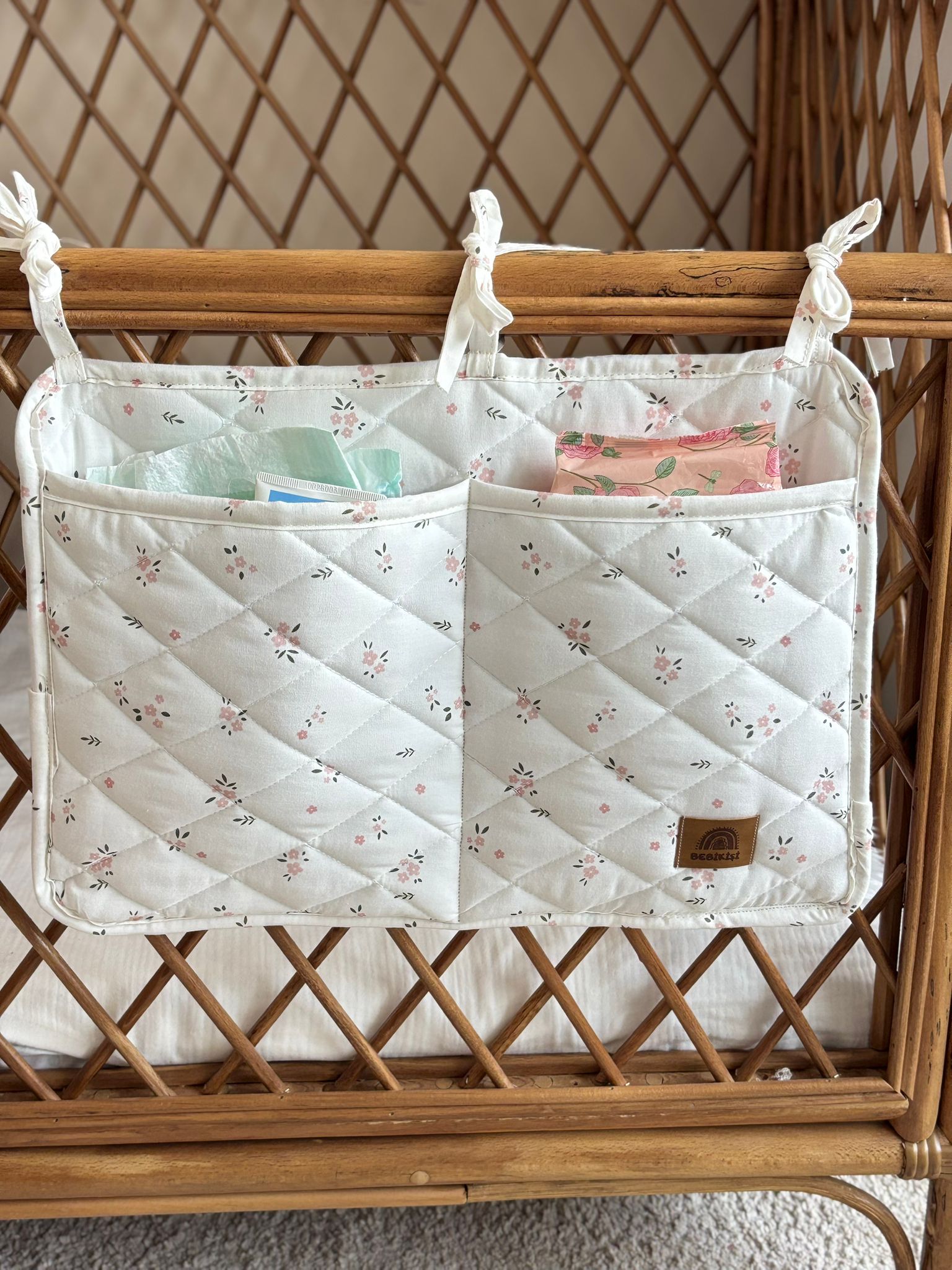 KAPİTONE BEŞİK ORGANİZER BLUSH GARDEN