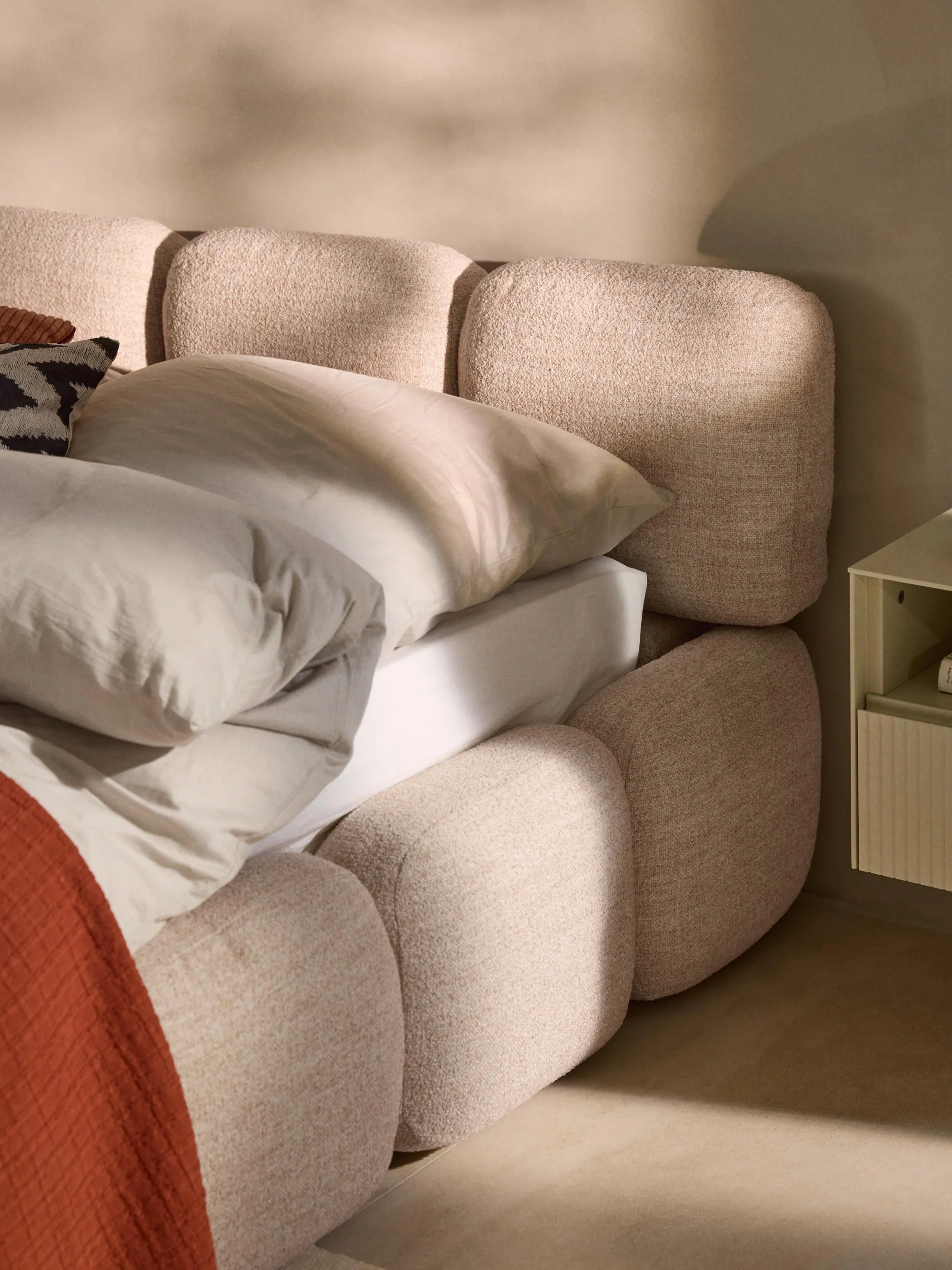 Sofia Bazalı Karyola - InNature Home  - Şeftali