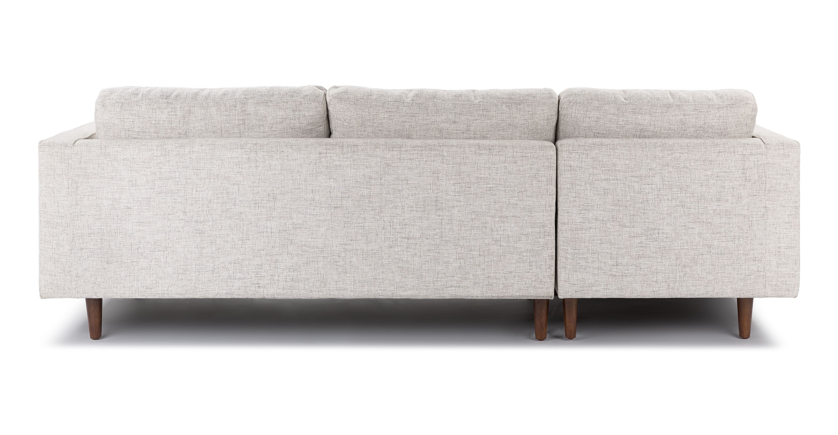 Molis Sectional Sofa, Fabric - InNature Home - Molis Sectional, Ivory