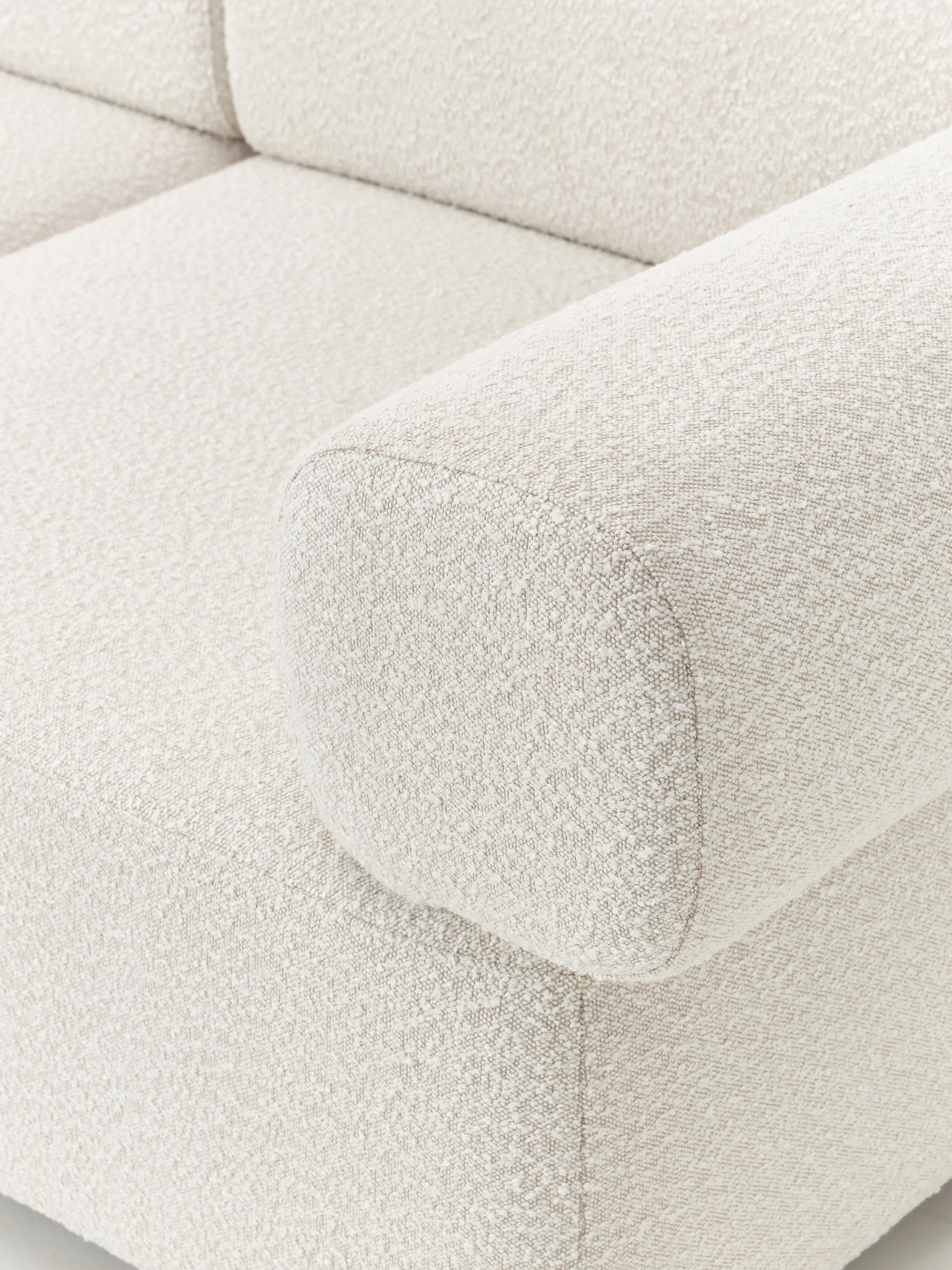 Sofia Modüler Kanepe 3-4 Kişilik - INNATURE  - Kırık Beyaz