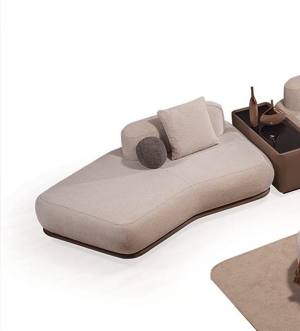 Wox Yumuşak Oturumlu Yataklı Elips Kanepe - InNature Home