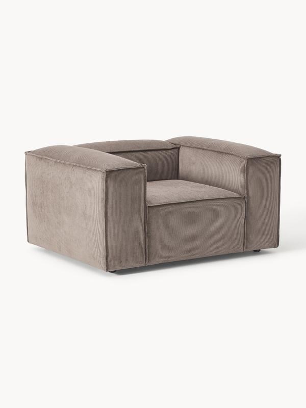 Soft Armchair, Linen - InNature Home - Brown