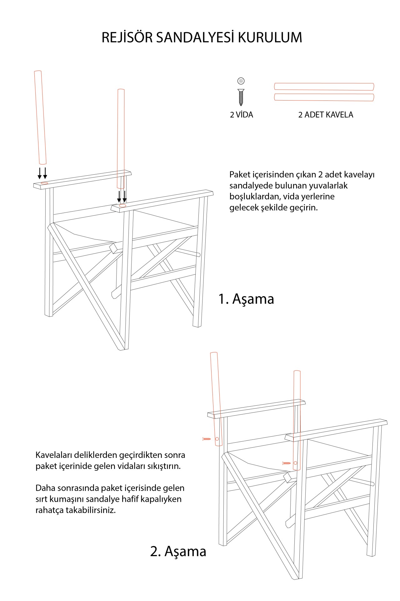 Rejisör Katlanabilir Masa Seti (Mutfak-Bahçe-Balkon-Teras-Havuz-Plaj) InNature Home