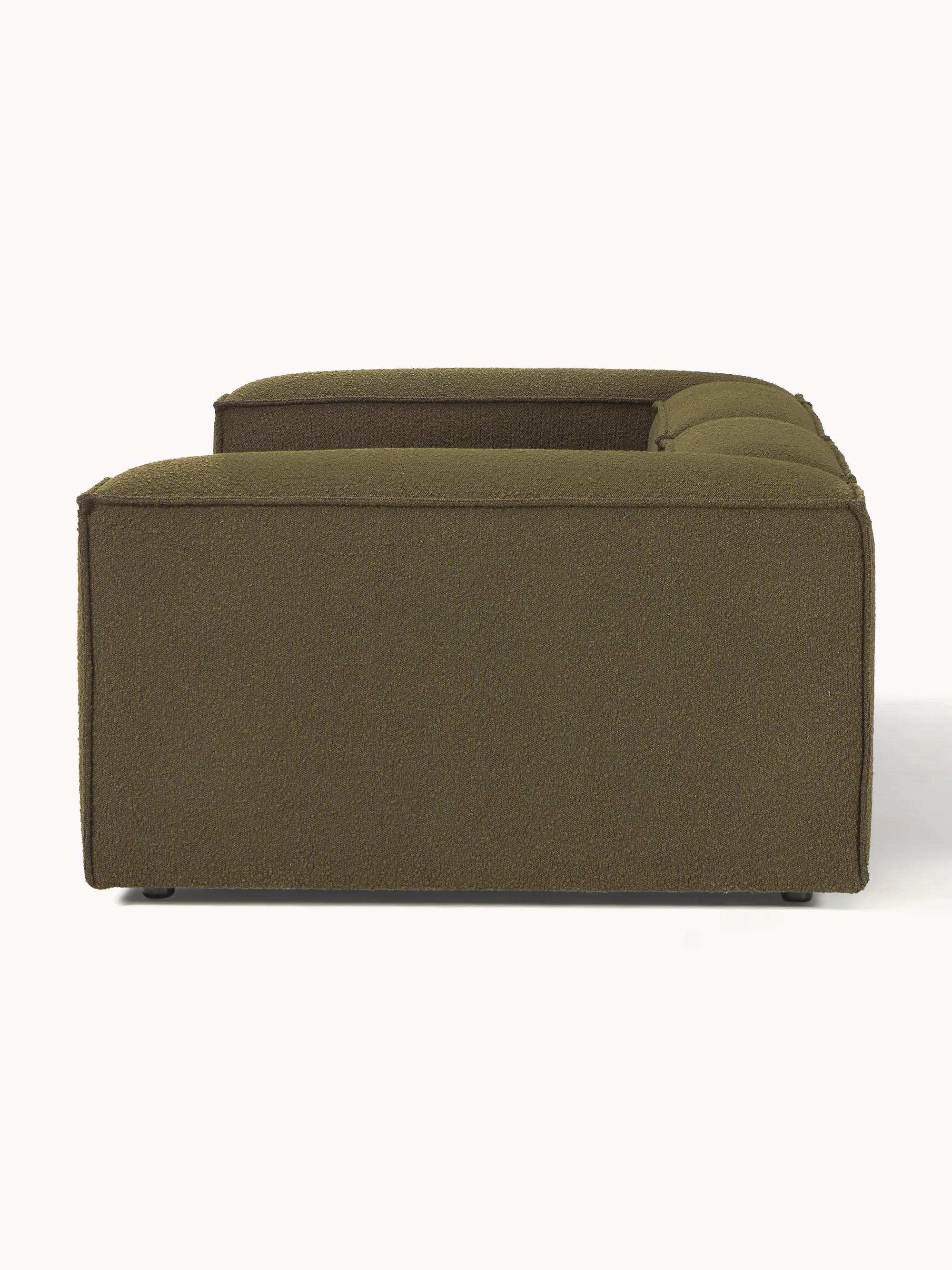 Soft Yumuşak Oturumlu Modüler Kanepe, Bukle (2-3 Kişilik) - InNature Home - Yeşil