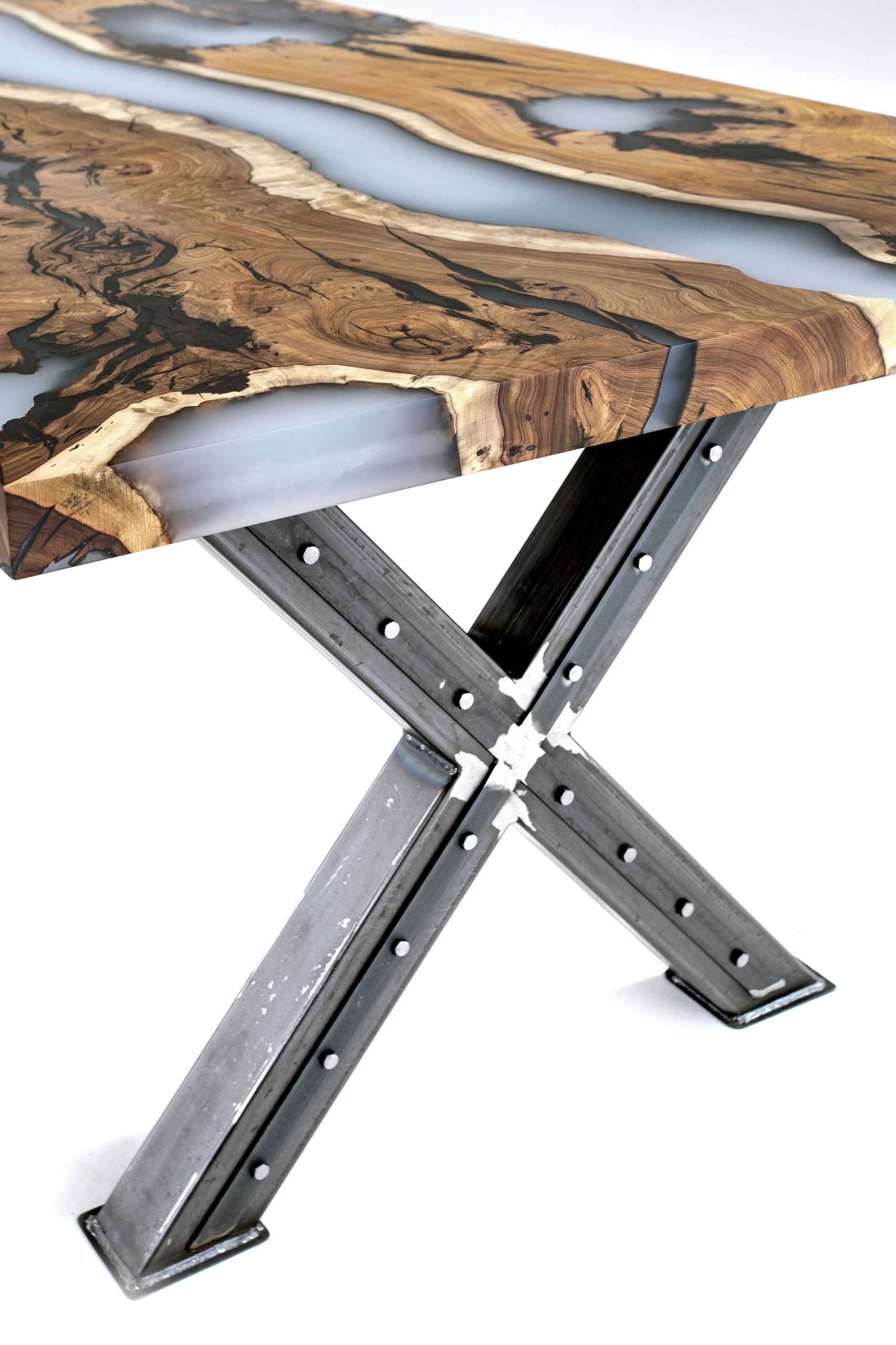 Smoke X Epoxy Table - InNature Home 