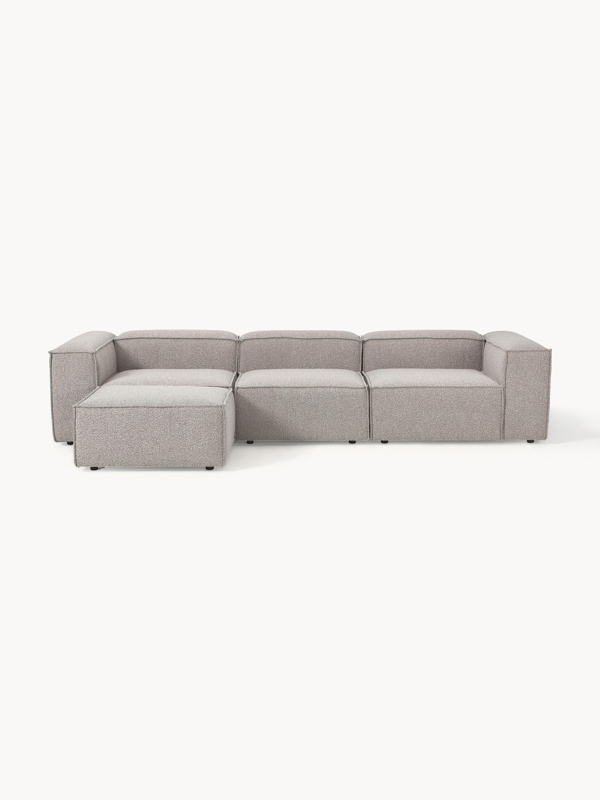 Soft Moduler Corner Boucle - InNature Home - Gri Bukle