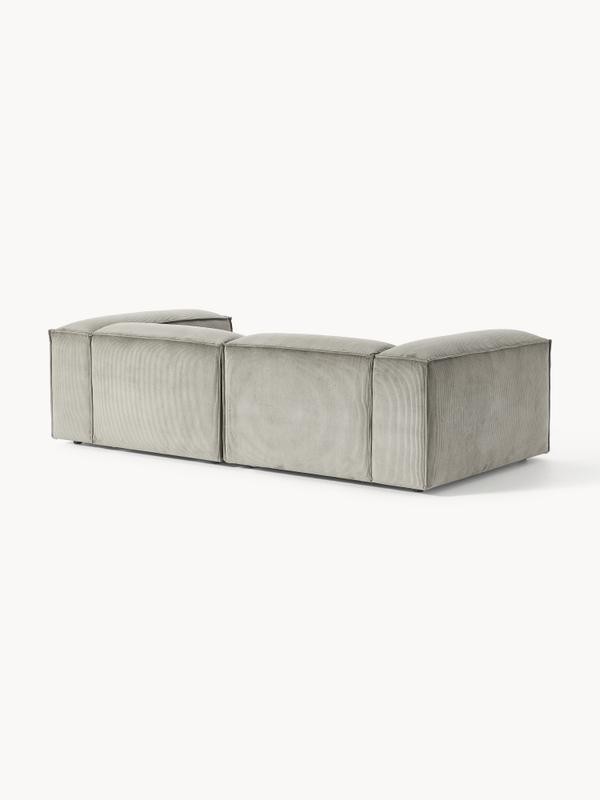 Soft Moduler Sofa, Corduroy, InNature Home - Grey
