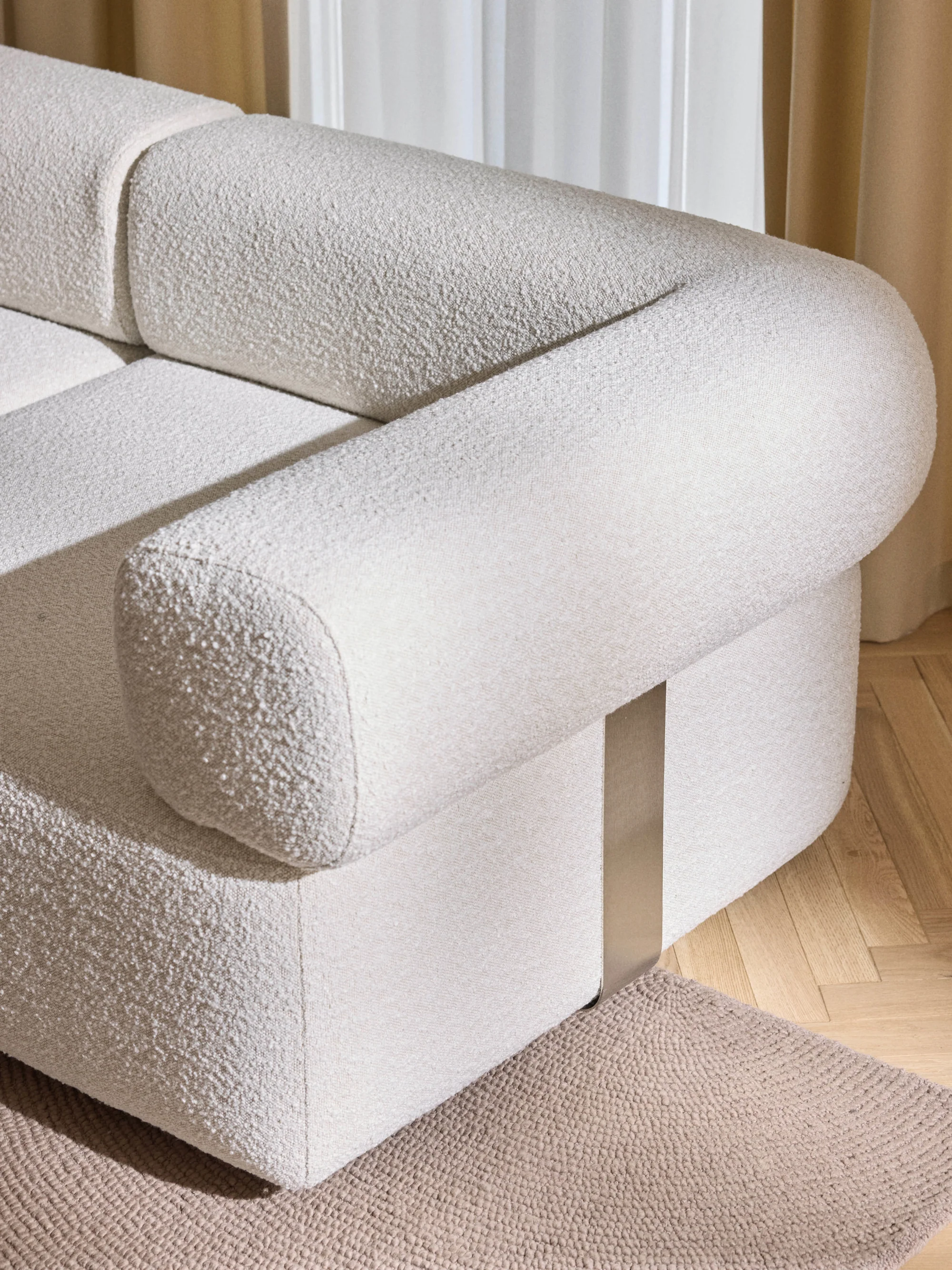 Sofia Modüler Köşe 3-4 Kişilik - INNATURE  - Kırık Beyaz