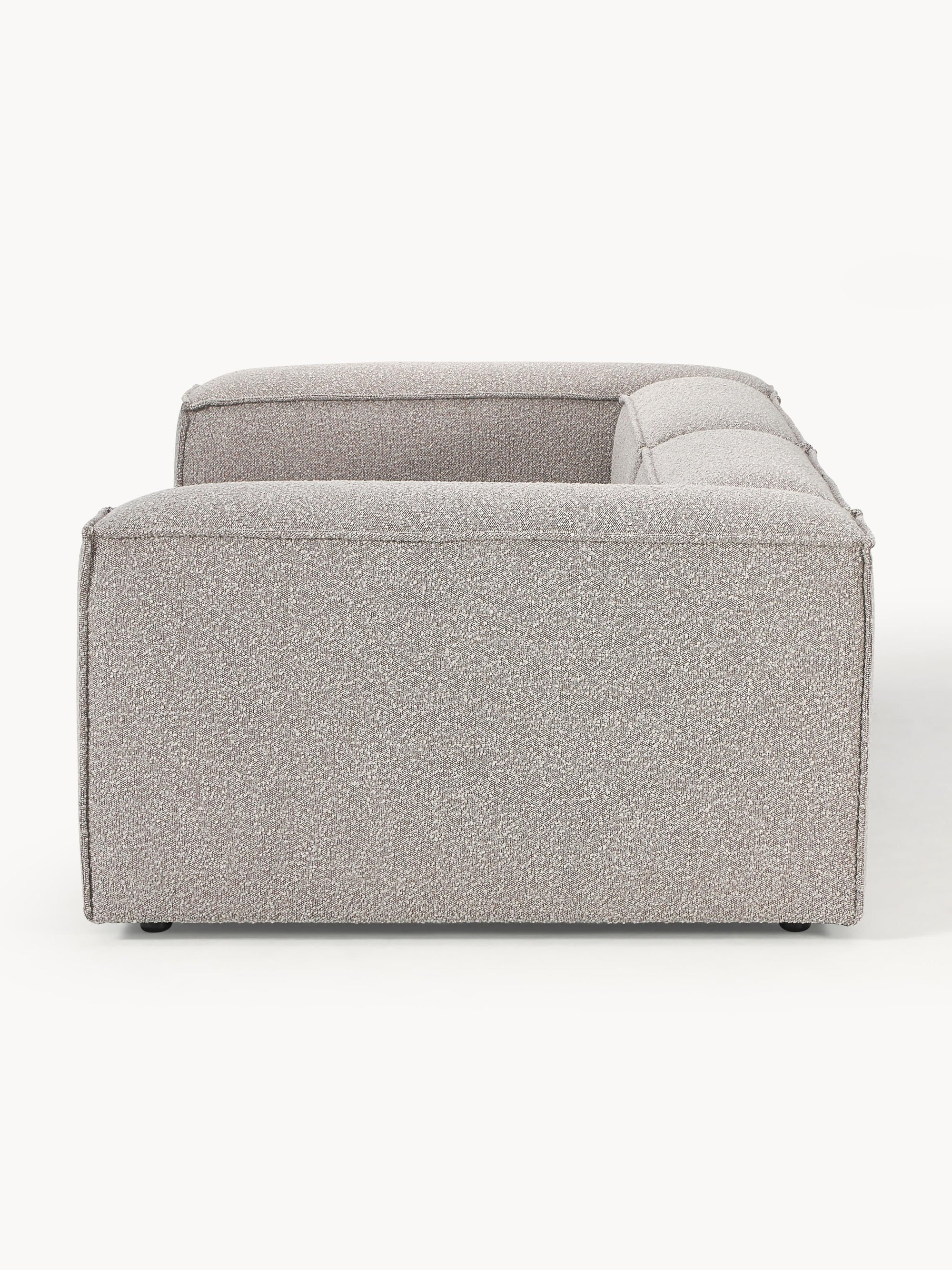 Soft Yumuşak Oturumlu Modüler Kanepe, Bukle (2-3 Kişilik) - InNature Home - Açık Gri