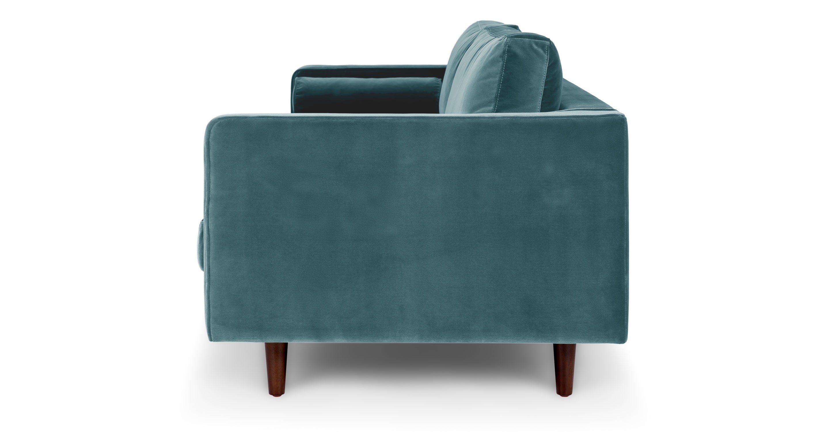 Molis Sofa, Velvet - InNature Home -  Molisa Sofa, Ocean Blue