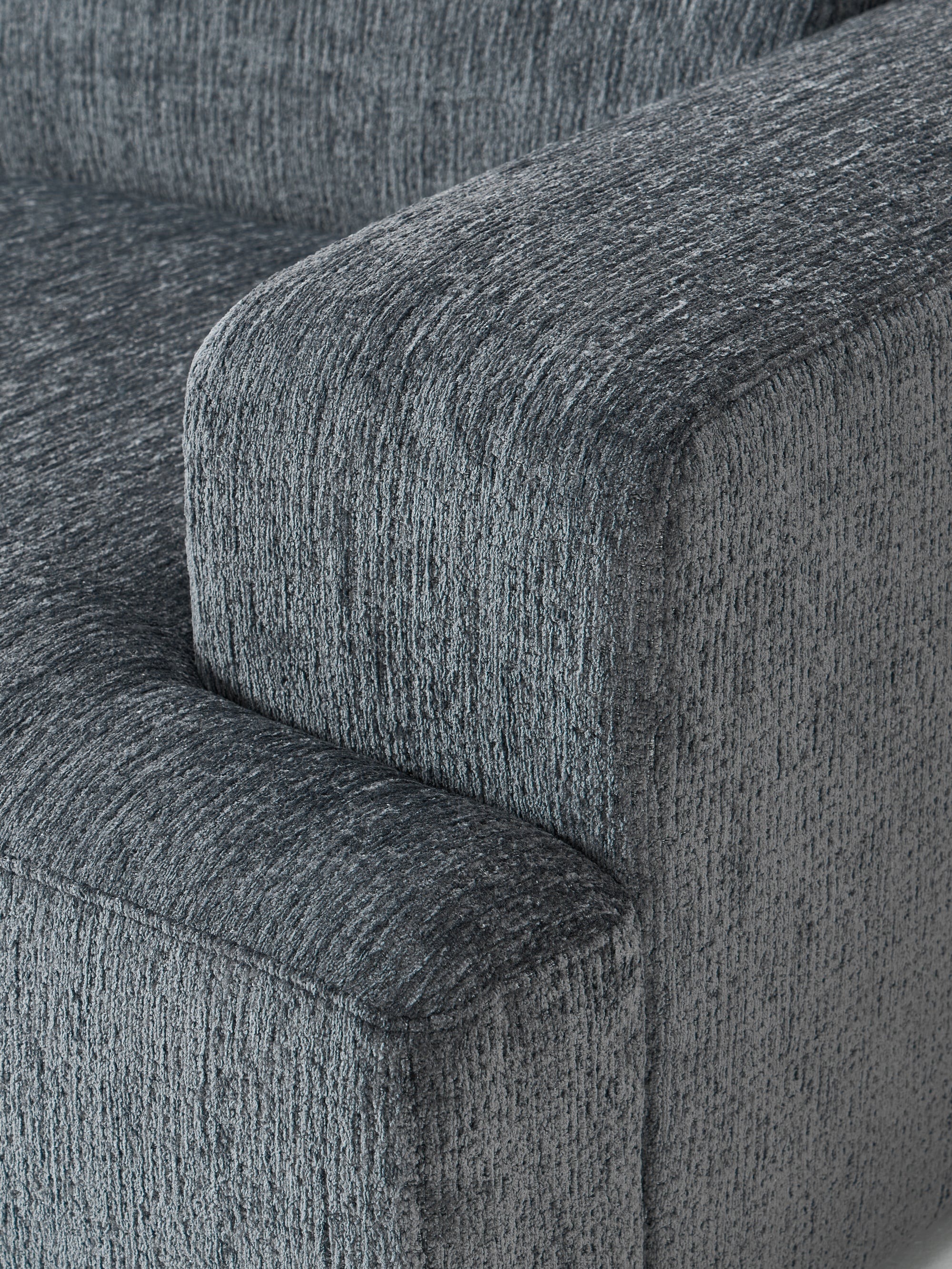 Stella Yumuşak Oturumlu Modüler Kanepe (3-4 Kişilik) InNature Home - Gri - Mavi, Şönil