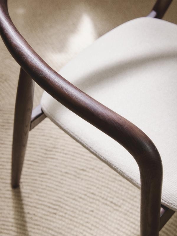 Elanor Armchair - InNature Home - Ash, With Fabric