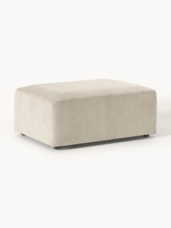 Stella Puf - InNature Home  - Fitilli Kadife, Bej