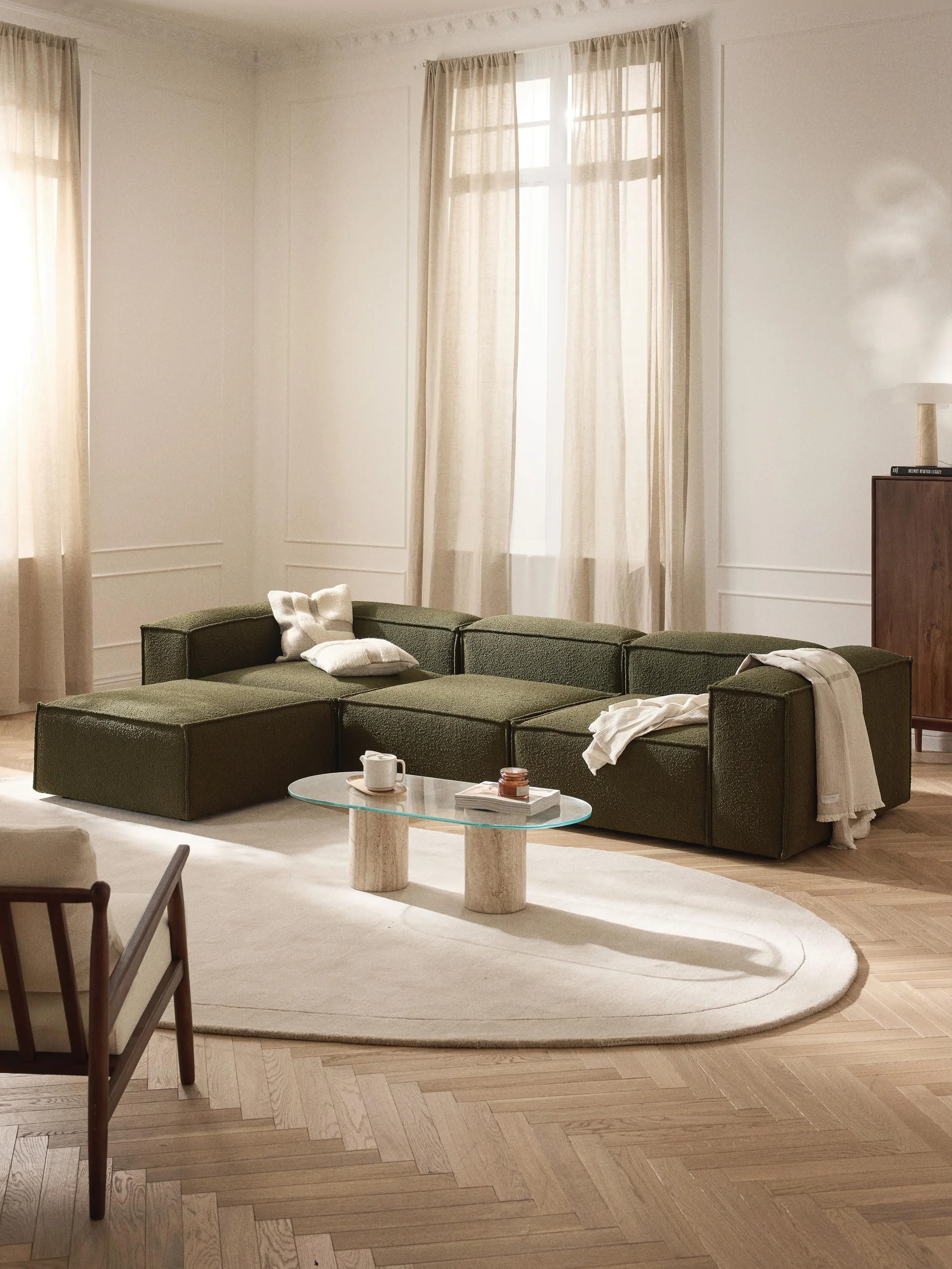 Soft Moduler Corner Boucle - InNature Home