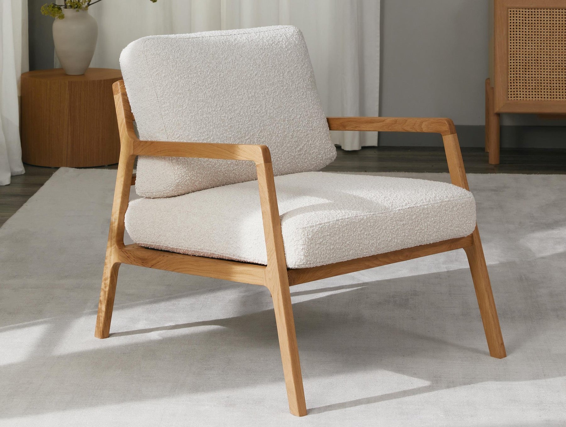 Panama Armchair - InNature Home - Panama Armchair,  Oak Cream