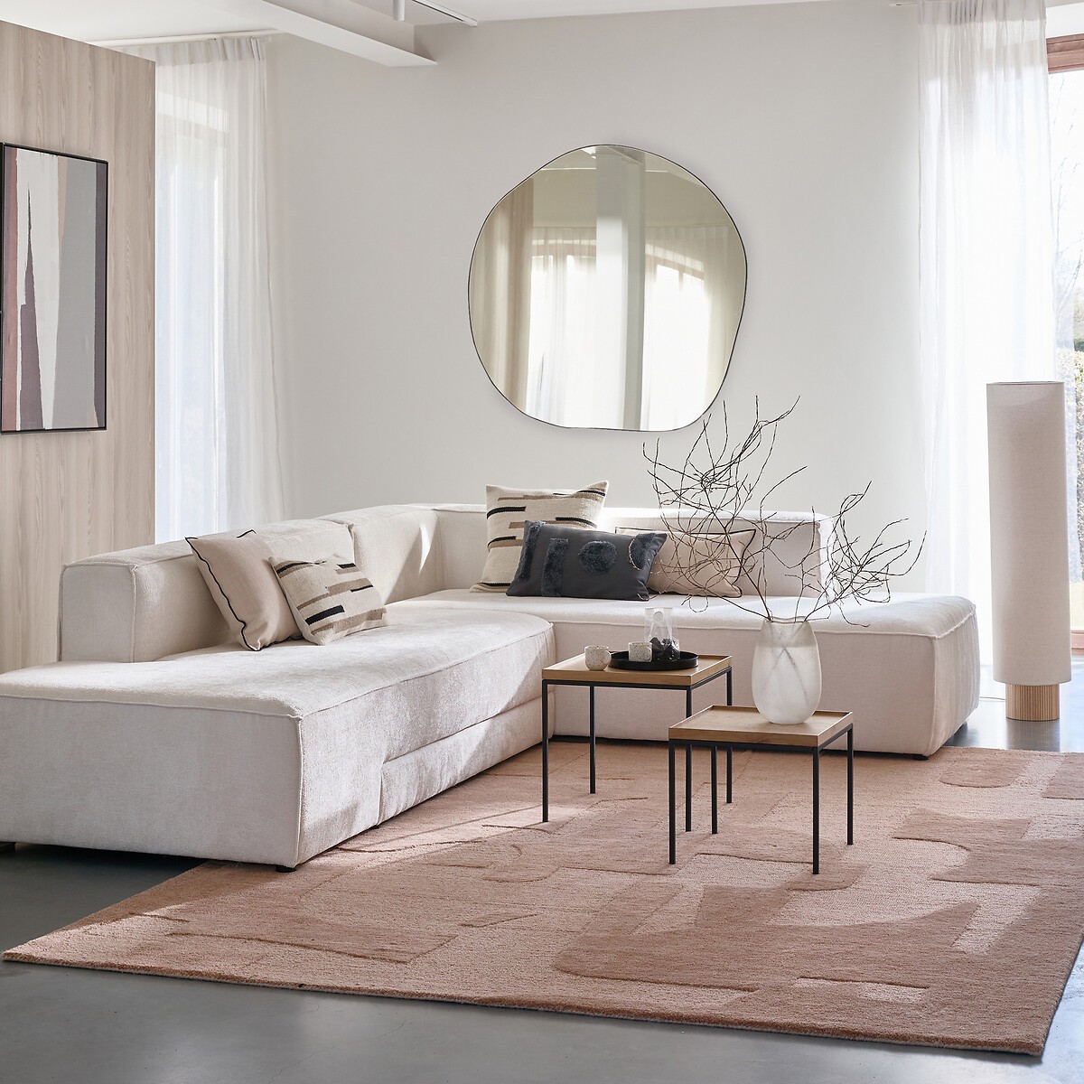 Soft Yumuşak Oturumlu Yataklı Köşe, Su Geçirmez Pati dostu Kumaş (3-4 Kişilik) - InNature Home
