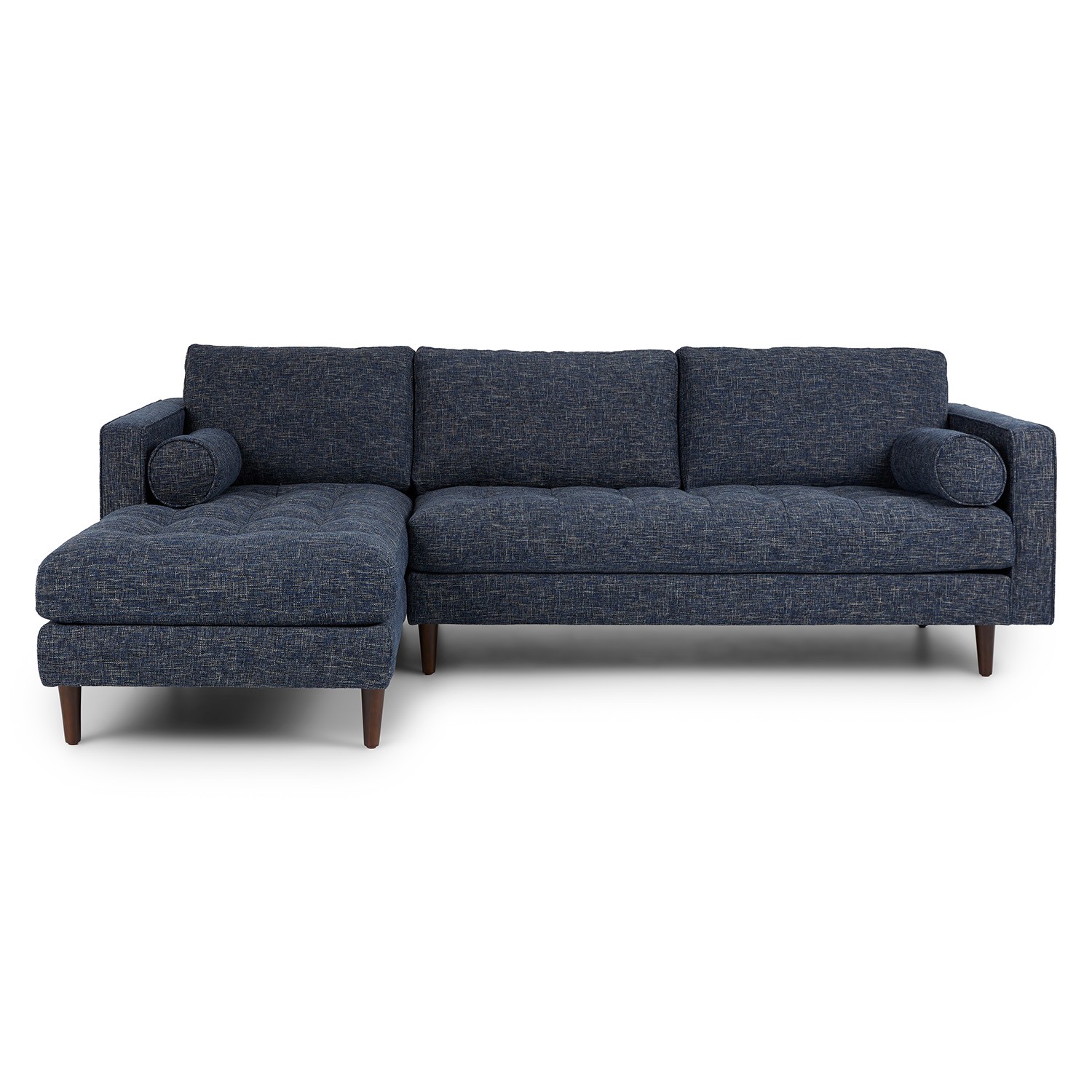 Molis Sectional, Neptune Blue