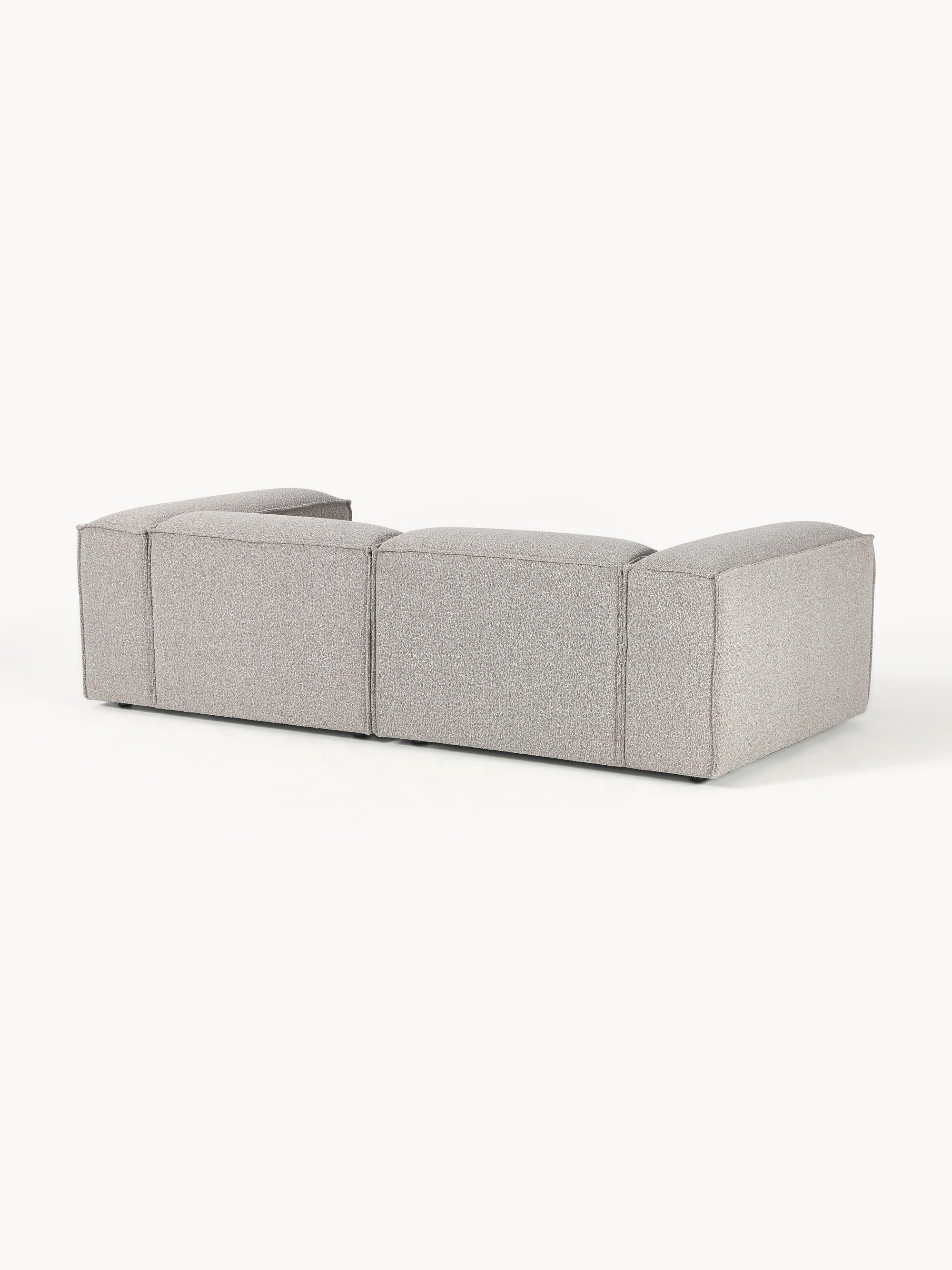 Soft Yumuşak Oturumlu Modüler Kanepe, Bukle (2-3 Kişilik) - InNature Home - Gri