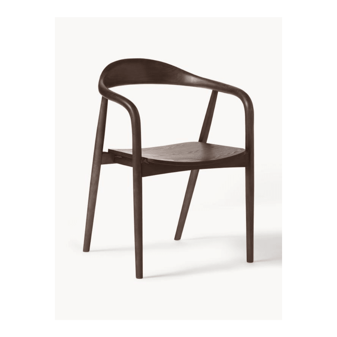 Elanor Armchair - InNature Home - Dark Ash